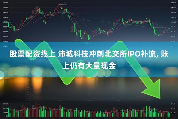 股票配资线上 沛城科技冲刺北交所IPO补流, 账上仍有大量现金